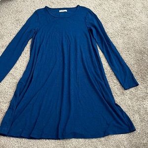 Madewell Long Sleeve Tshirt Dress